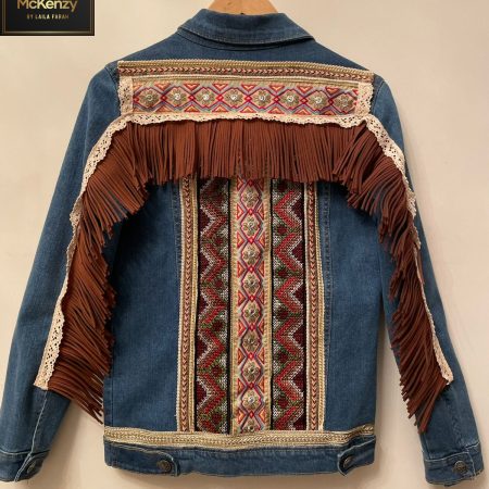 Handcrafted  Denim Jacket with Embroidery
