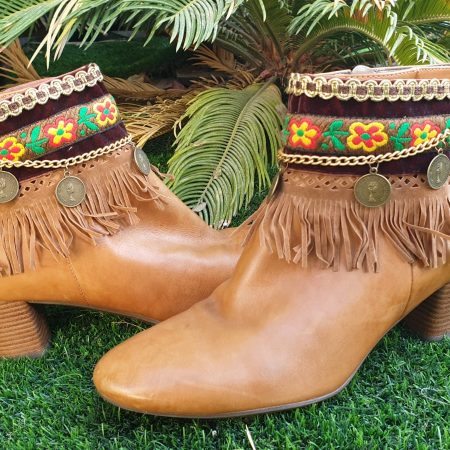 Handcrafted Boho Boot Cover
