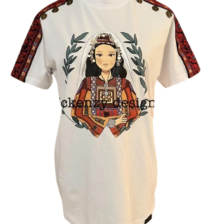 Palestinian  Shirt  / Jerusalem Thoub for Kids (القدس )